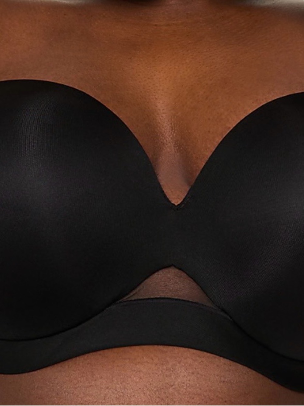 Cacique Black Smooth Molded T-Shirt Bra